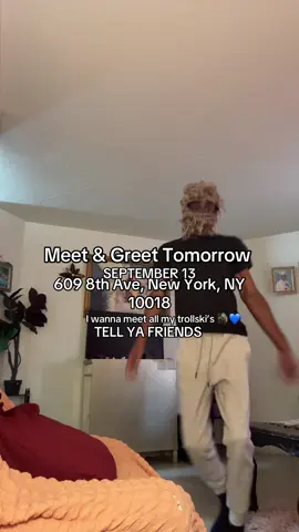 Meet and greet Tmm , meet me there 💙😎 #peak #izay #trolldrill #fyp 