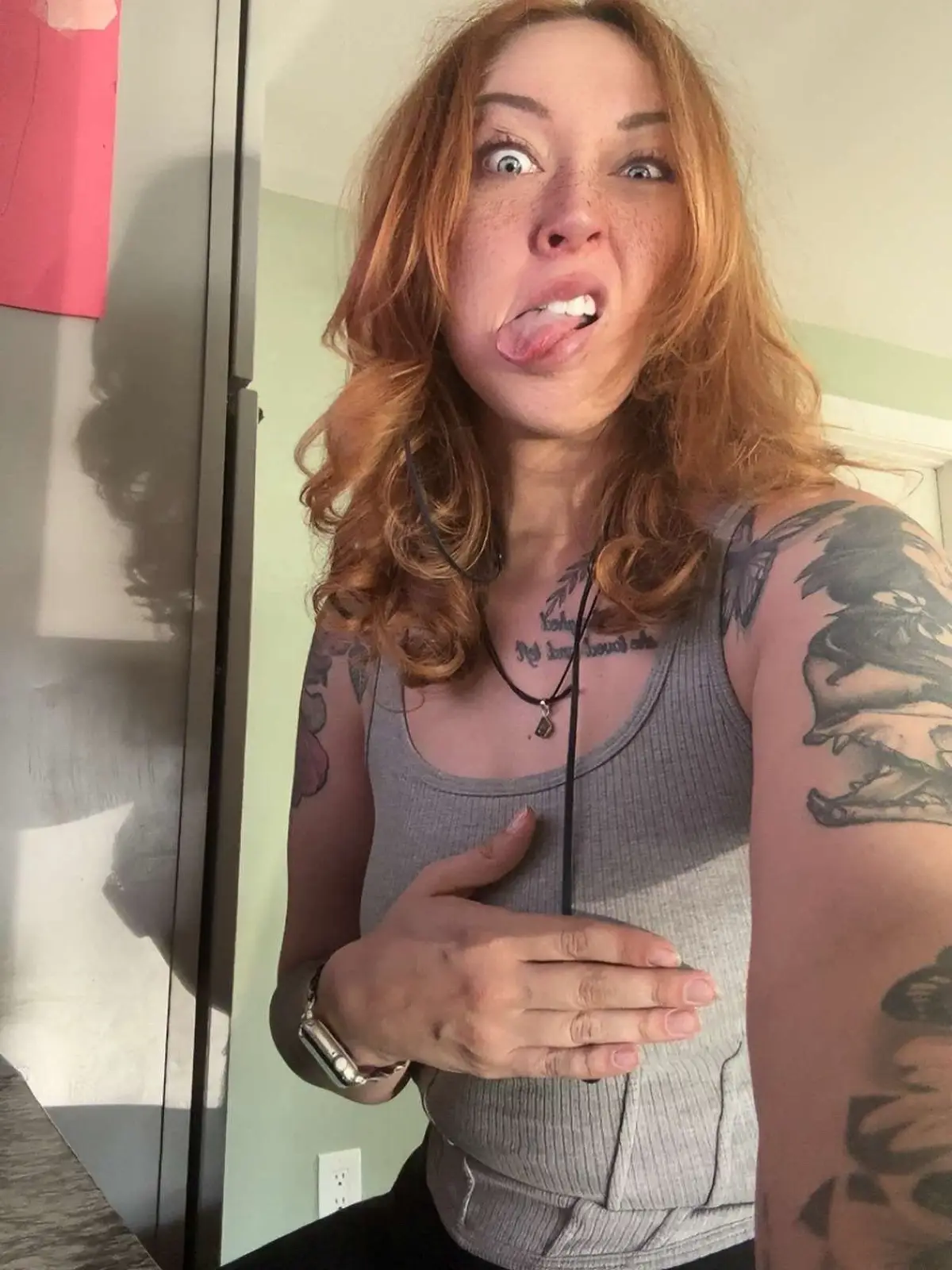 Am I going crazy? #haircut #bigchop #bob #blonde #redhead