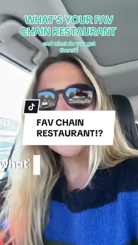 WHAT’S YOUR FAV CHAIN?! Tell me your guilty pleasure go to meal that alwayssss slaps 