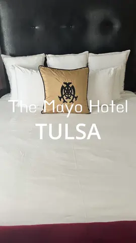 The Mayo Hotel in Tulsa. What an experience staying here. Loved it - absolute class. #themayohotel #tulsa #tulsaking #route66 #tiktoktravel 