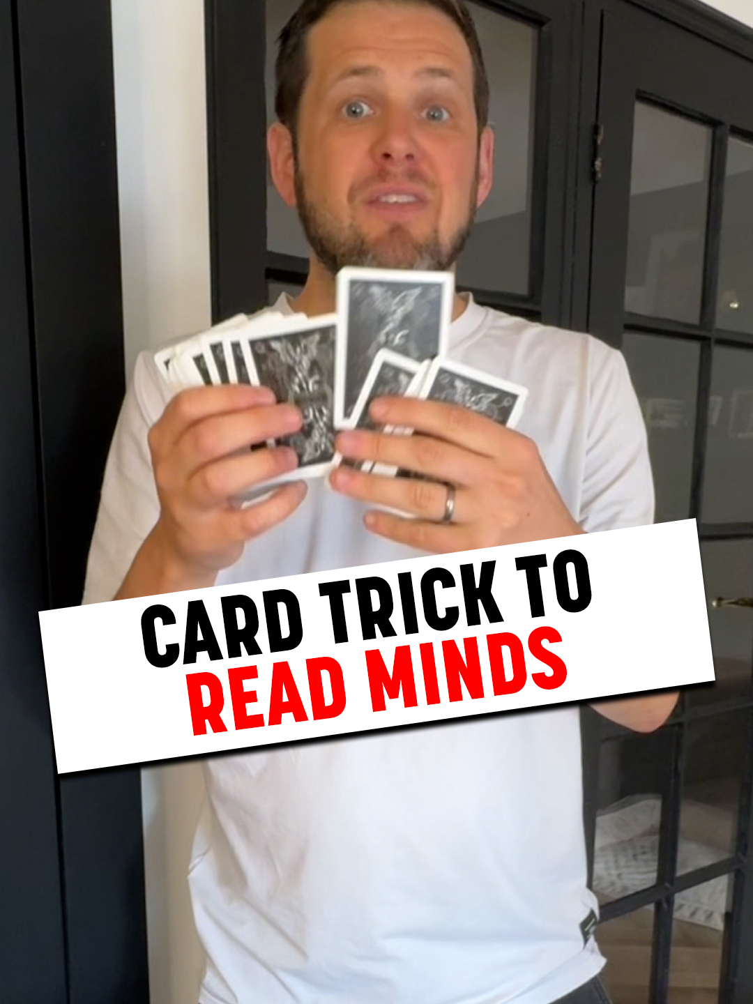 Card Trick To Read Minds #magic #cardtrick #tutorial