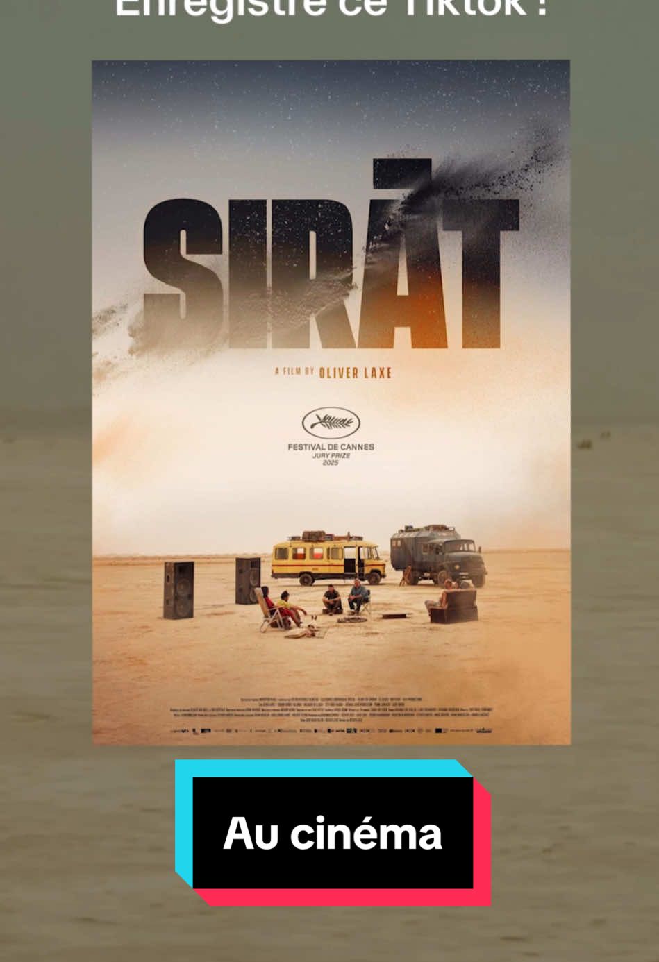 🍿 Ne manque pas Sirāt au cinéma dès le 10 septembre ! #OnRegardeQuoi #cannes2025 #sirat 
