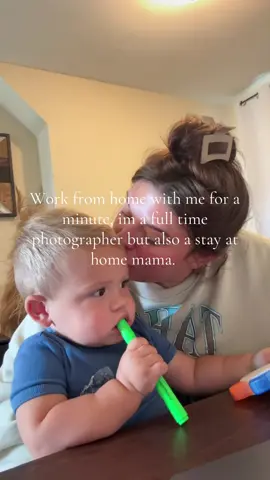 This is what most of my days look like, I wouldn’t trade it for the world. #fyp #SAHM #millennialmom #mother 