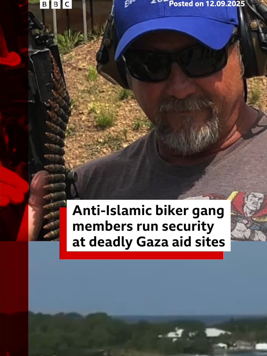 Seven members of the gang have been in senior positions overseeing sites at the controversial aid operation backed by Israel and US. #US #Israel #Gaza #News #BBCNews