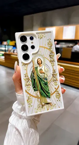 St. Jude Case for Samsung S22~S25 Ultra.🙏🤗🙏 #sanjudastadeo💚 #sanjudas #samsungcase #magsafe #catholic 