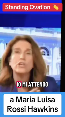Un plauso a Maria Luisa Rossi Hawkins , inviata speciale in USA , sempre attenta , obbiettiva e coerente.#italy #gaza #freepalestine 