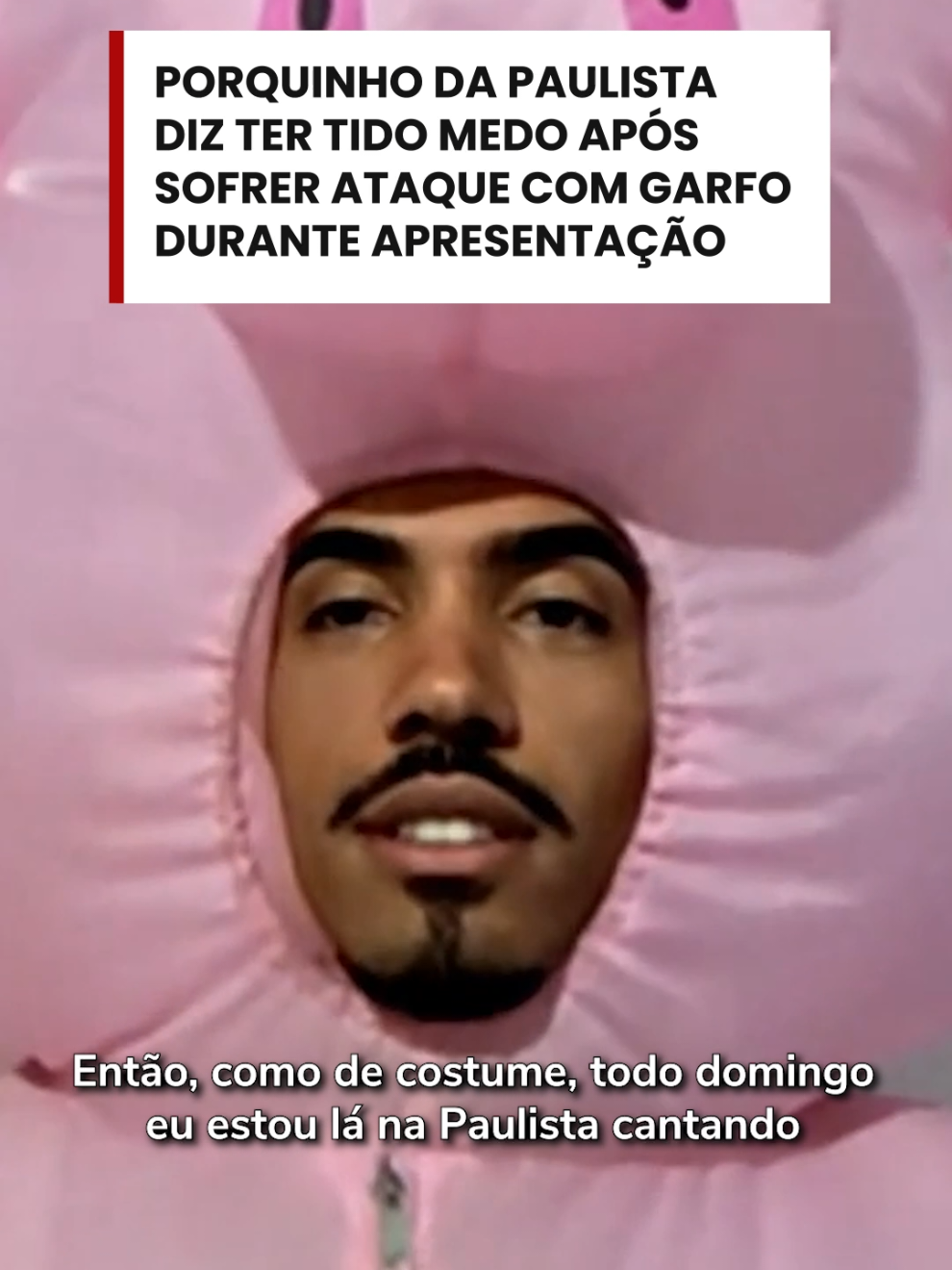 O cantor Jonathan Oliveira, conhecido como Joow J ou ‘porquinho da Paulista’, foi atacado durante uma apresentação no feriado de 7 de setembro. Em entrevista ao apresentador Cazé Pecini, no “Terra Agora” desta quinta-feira (11), o artista explicou que foi golpeado pelas costas com um garfo por um homem. #TerraBrasil #TerraAgora #PorquinhodaPaulista #Agressão #AvenidaPaulista 