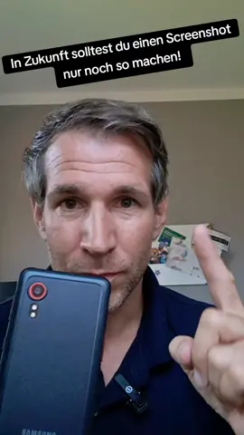 In Zukunft machst du einen Screenshot nur noch so! #techtok #smartphone #tippsundtricks #smartphonetricks #foryou 
