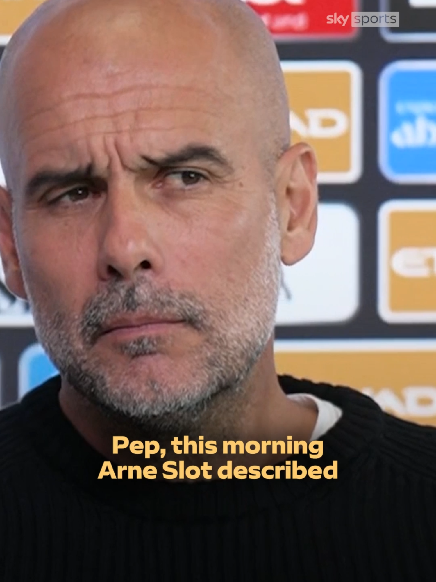 Do you agree with Pep Guardiola or Arne Slot? 😅👀 #alexanderisak #erlinghaaland #pepguardiola #mancity #liverpoolfc