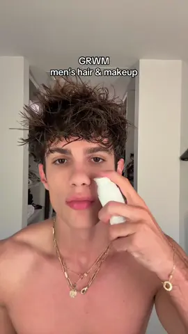 Este maquillaje también funciona para las chicas, obviamente 💄✨ ig: elcesardaniel 