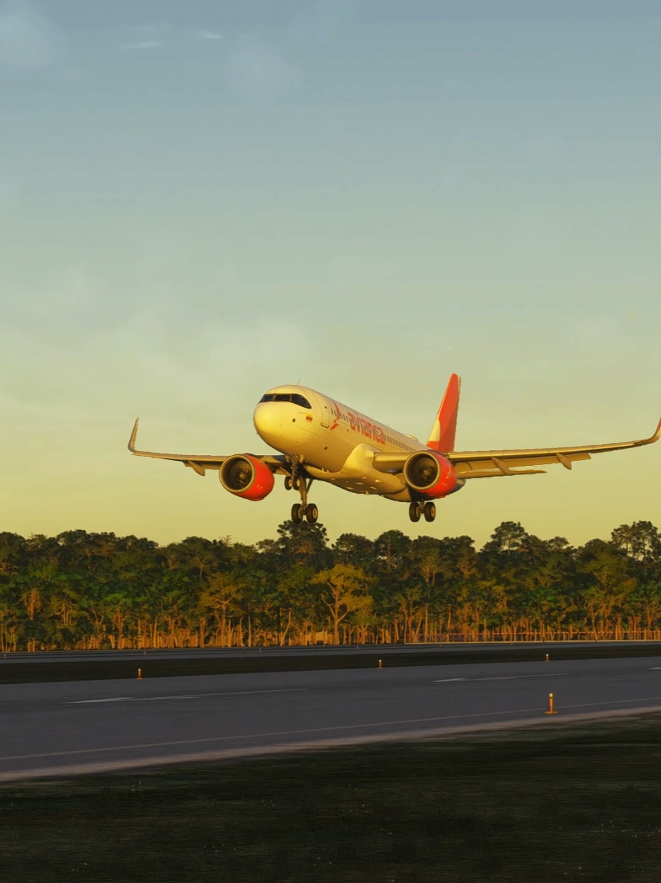 🌴💨 Windy approach into Curaçao! #bogotacolombia #butter #landing #msfs2024 #avgeek #aviationlovers #avianca #curasao #bogota 