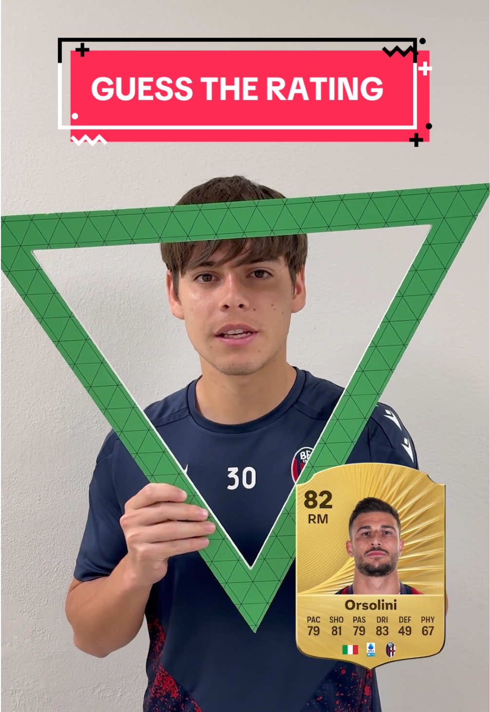 Guess the rating 📊⁉️  #FC26 #Dominguez #Orsolini #Ravaglia #Bologna 