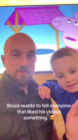 Here is a message to everyone that liked Bruce’s video #fatherson#motherson#Love#happy#school 