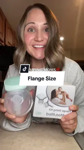 Tips For Flange Sizing: • do not pump or nurse before measuring but gently stimulate • measure at the widest part of your nip (not the areola) • you can add 0-3 mm to the size based on your own comfort  • remeasure as needed  There are different tools for measuring I’m just sharing this specific one, use what works best for you!  Show some support to pumping moms and share your tips/advice in the comments 🤍 @MomMed_Official #pumping #pumpingmom #exclusivelypumping #pumpingtips #mommed 