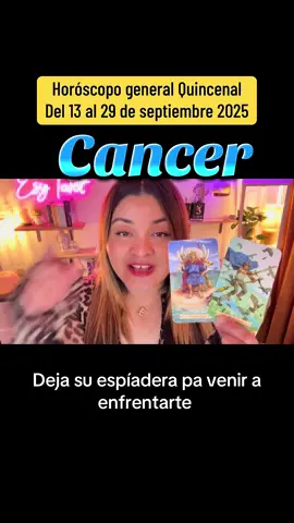 Horóscopo Cancer ♋️Horoacopo quincenal general y de amor del 13 al 29 septiembre 2025  #tarotcancer♋💦🔮 #horoscopocancer #signocancer♋️ #horoscopos♌️♑️♈️♍️♉️☯️🕉♎️♓️♊️♏️☦️ 