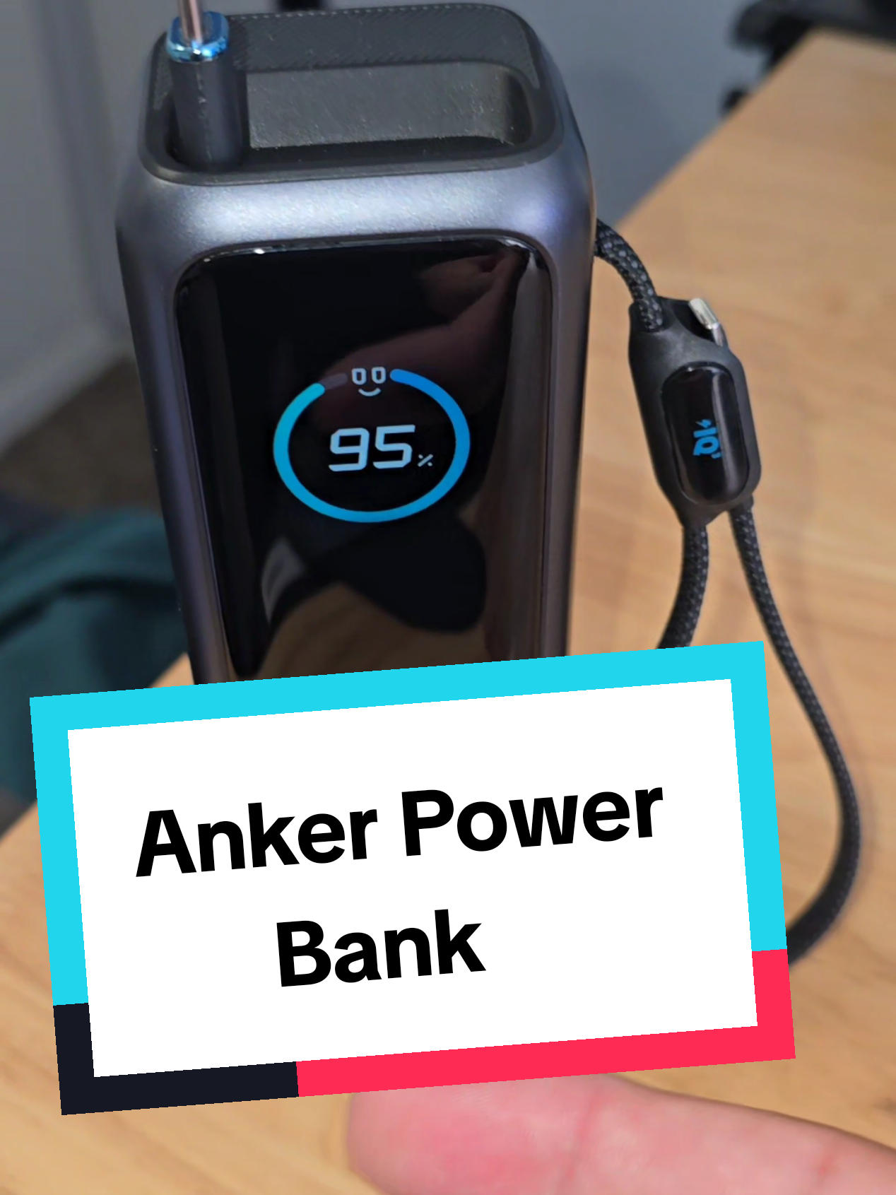 This anker power bank is on sale and perfect for charging your devices on the go.  Grab it while its still on sale. #anker #ankerpowerbank #ankercharger 
