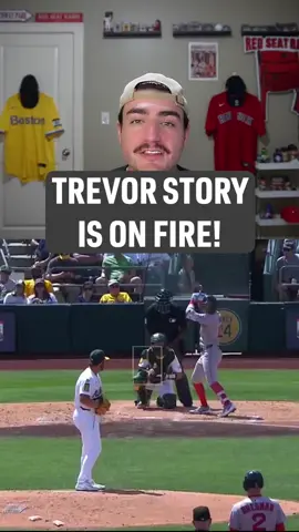 Trevor Story Has been SUPER HOT For A Long Time!! #redsox #baseball #MLB #redseatradio #redsoxnation 
