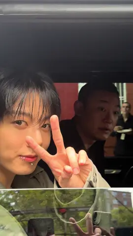 Jungkook at Calvin Klein He pulled the window down again in front of me! #jungkook #bts #jungkookbts #jungkookcalvinklein 