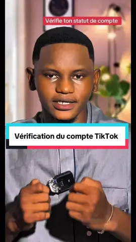 Vérifiez régulièrement vos statuts de compte ‼️ #tiktokvues #223🇲🇱 #visibilité #pourtoi 