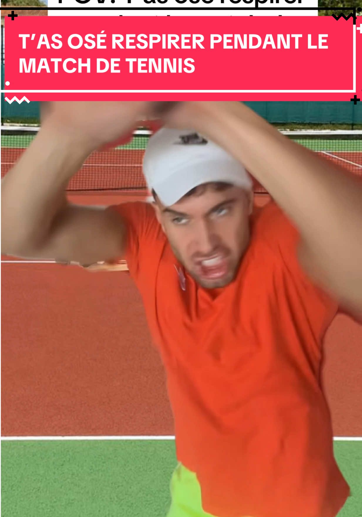 Le tennis, un sport fun finalement #humour #pourtoi  