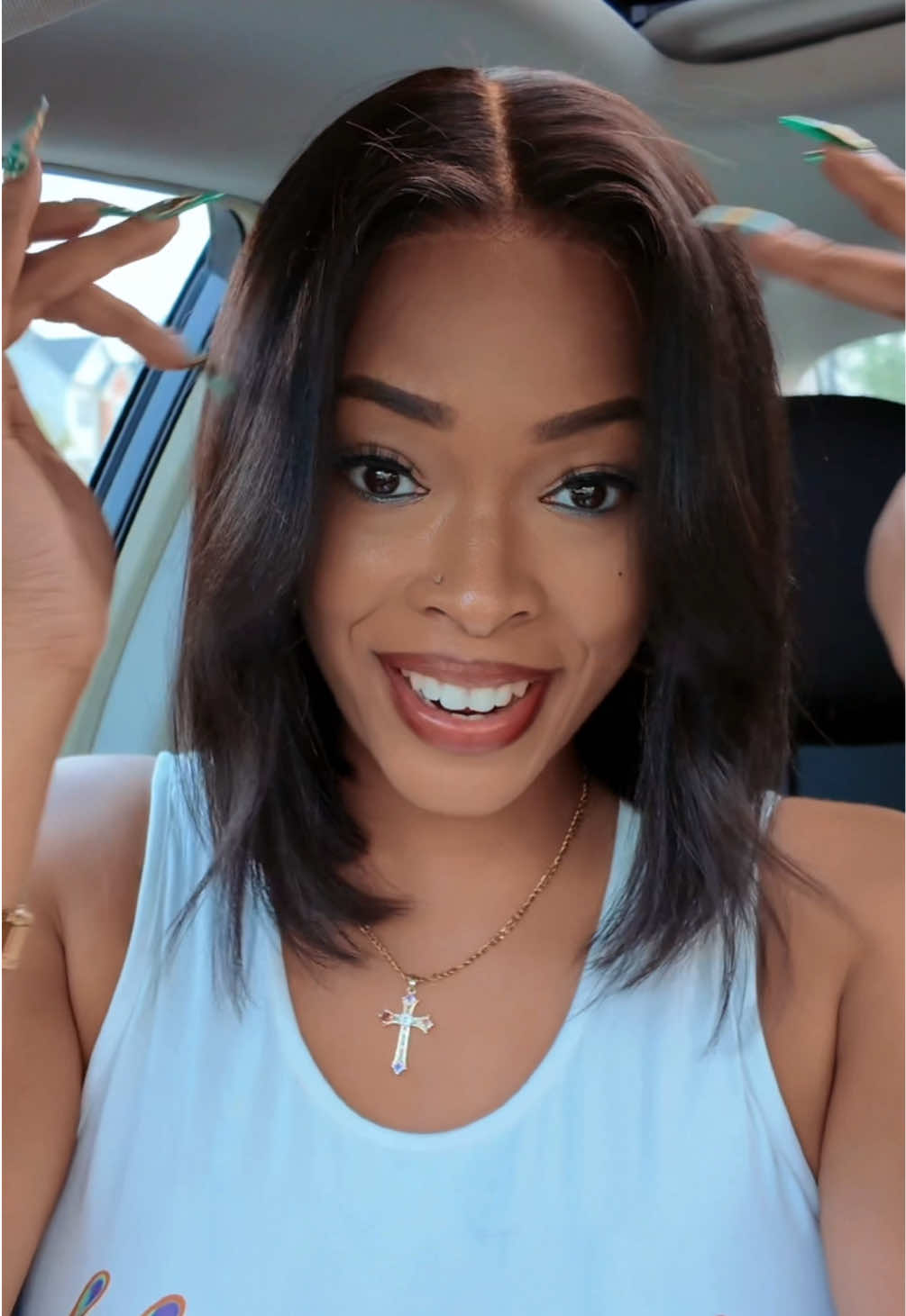 @nadula hair has don’t it again with this natural wig for those who appreciate their wigs with a more natural hair texture! It’s an easy install & definitely beginner friendly wig!! Hit the orange cart for same wig @nadulahairshop_ 