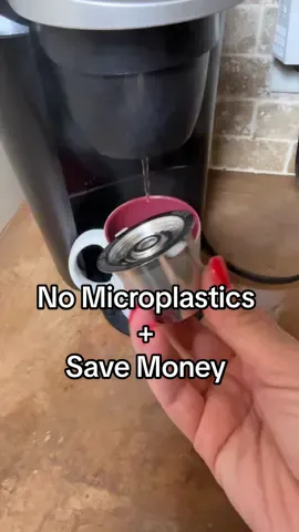 Save money and no microplastics #coffeeathome #coffeetok #coffeepods #tiktokshopcreatorpicks #coffeetime 