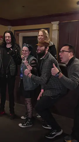 How cool is that?! We already got to chat with some of you at the meet & greet before the show! 🤘 Hearing that many of you have been with us for decades feels amazing. Thank you for being on this journey with us throughout the years! ! If you want to join one of the next meet & greets in North America, check out our homepage for upgrade tickets. We’re super excited for this tour with Halestorm and Lindsey Stirling! 🔥 #Apocalyptica #Halestorm #LindseyStirling