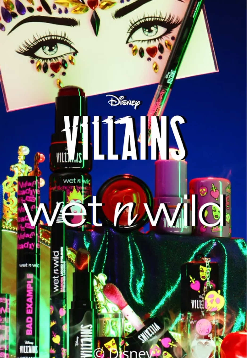 Step into the world of Disney’s most iconic villains with our NEW Disney Villains Collection! 🐾 🐚 👑 🔥⁠ ⁠ Inspired by the wicked charm of characters like Disney’s Maleficent, Ursula, Cruella de Vil, and the Evil Queen, this collection brings their bold energy to your beauty routine 🪞⁠ ⁠ Shop the wet n wild Disney Villains collection NOW @walmart (online & in-store) @walgreens ⁠Coming soon to @ultabeauty (online only) @amazon & wetnwildbeauty.com  