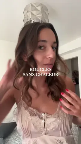 Ma technique préférée à faire sur cheveux secs 💌#bouclesanschaleur  #routinecheveux #cheveux #conseil #pourtoi 