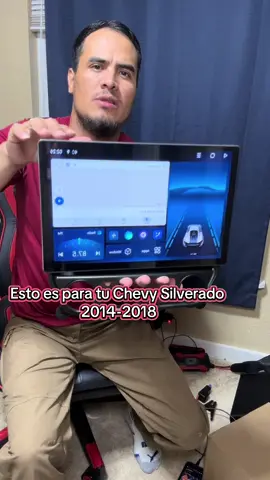 Esto ocupa tu Chevy Silverado del 2014-2018#chevy#silverado#stereo