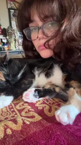 my daughter and bestfriend hello #ilovemycat #willowbaby 