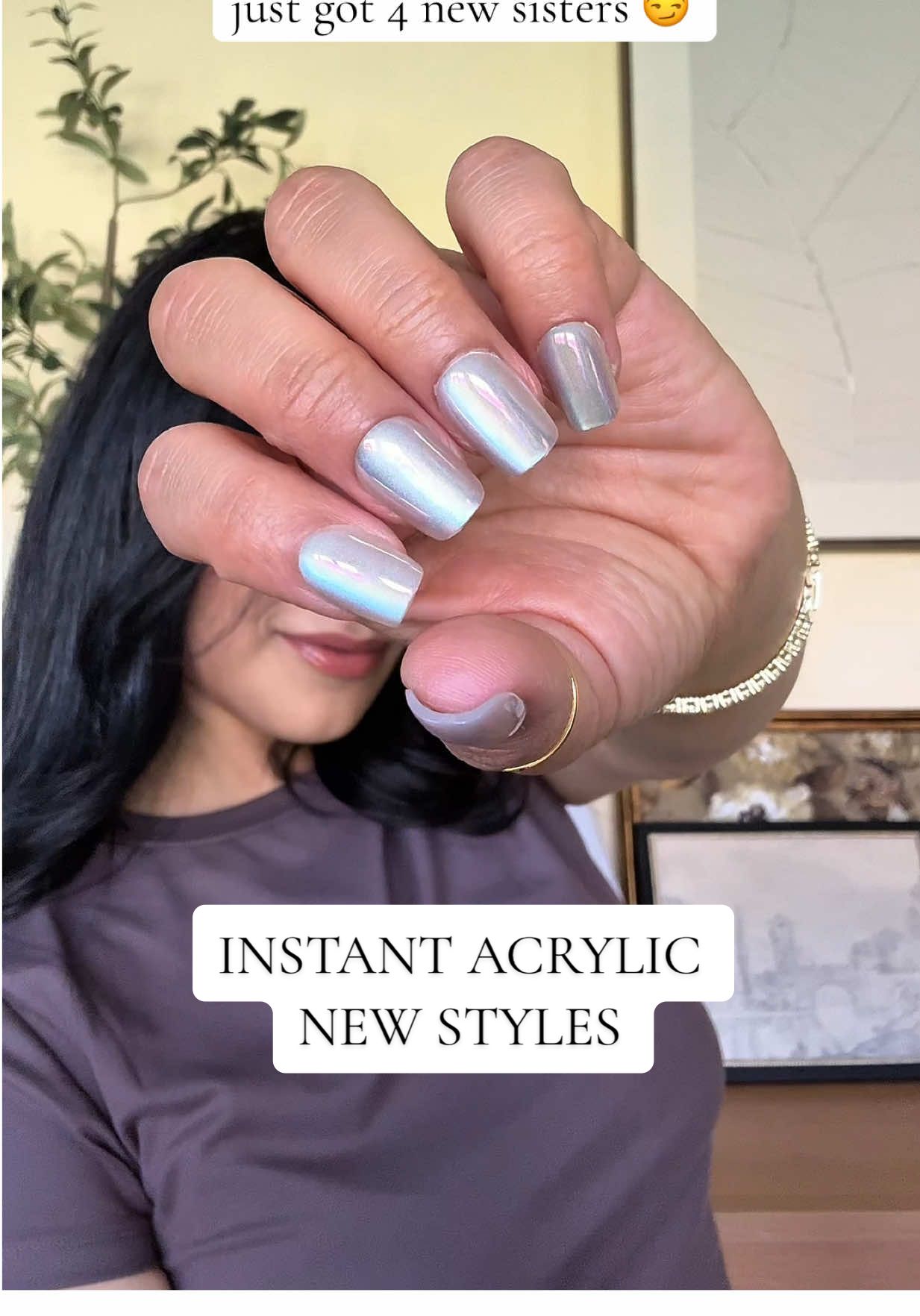 strong and durable as ever 💅🏻 #luxxinails #instantacrylics #pressonnails #acrylicnails 