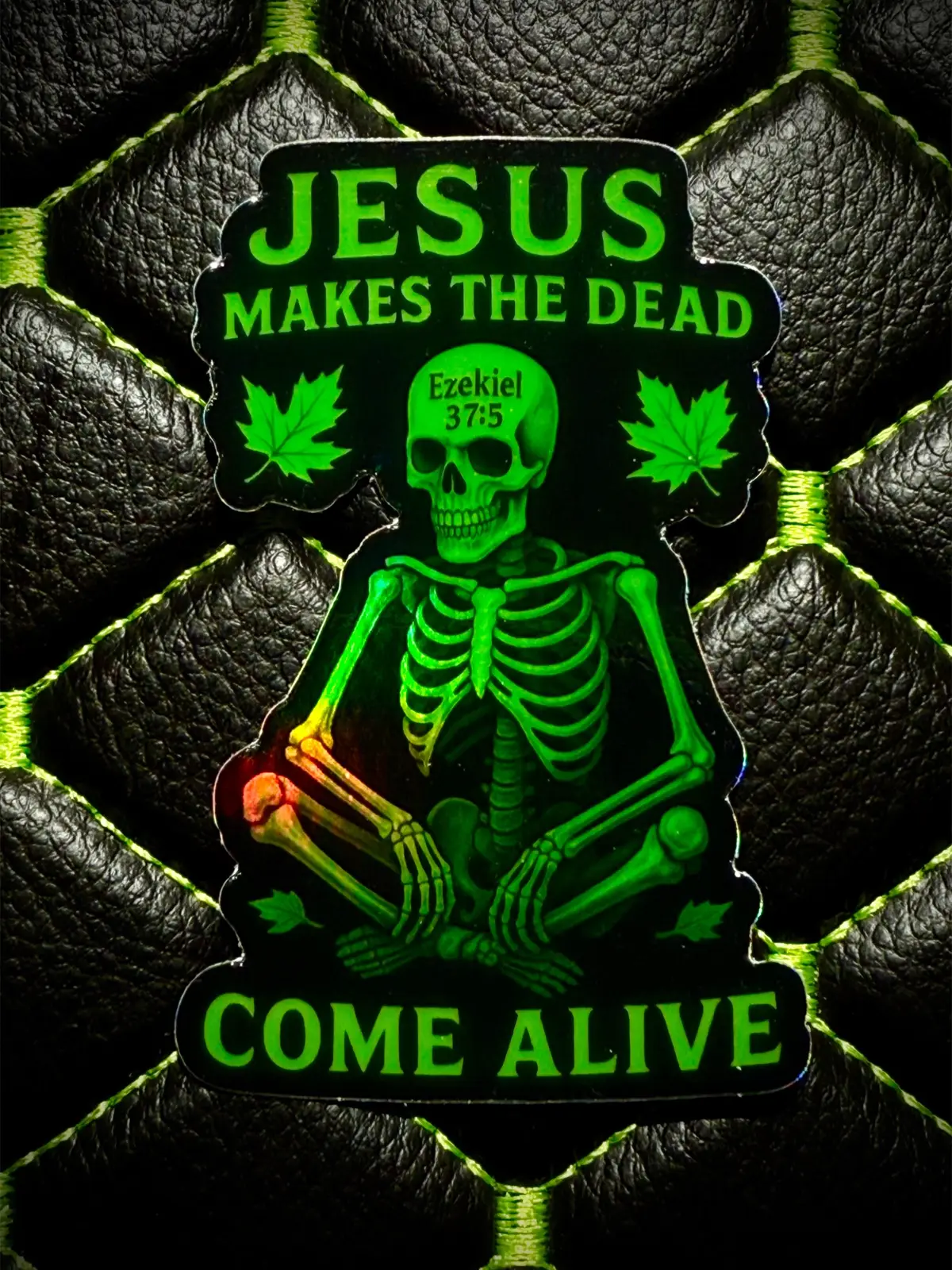 Our new sticker is straight fire—don’t wait, grab yours NOW! #AmplifiedWelding #AllGloryToGod #GetAmplified