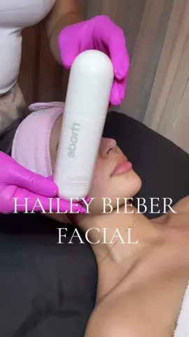 @gloasisglow version of a Hailey bieber facial 😂 my skin barrier has been struggling with the stress of moving and this was the best pick me up @rhode skin 
