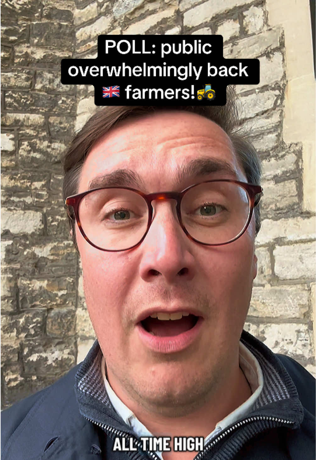Awkward for Rachel Reeves: public overwhelmingly back farmers #nofarmersnofood #backbritishfarming #ukfarming #ukcountryside #fyp