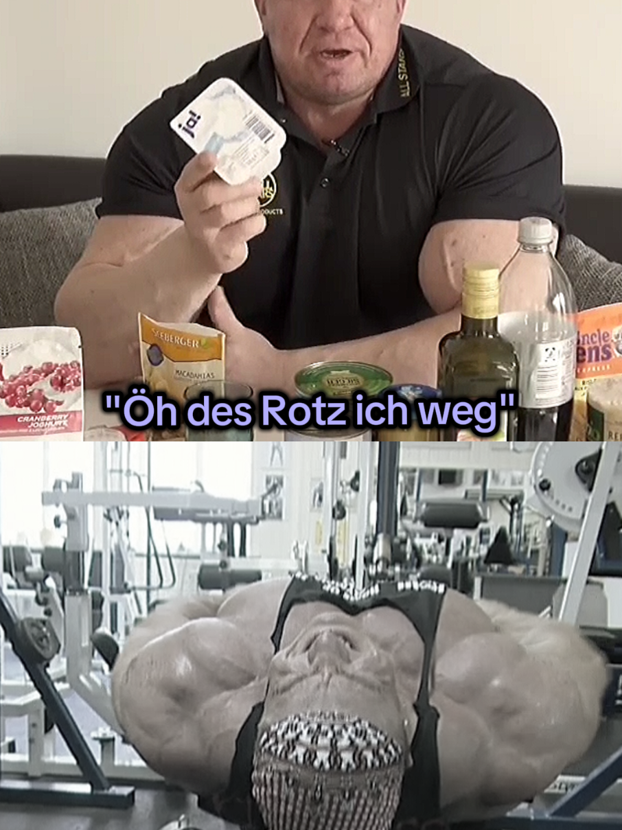 schmeckt wie sau. #markusrühl #bodybuilding #training #magerquark #fy