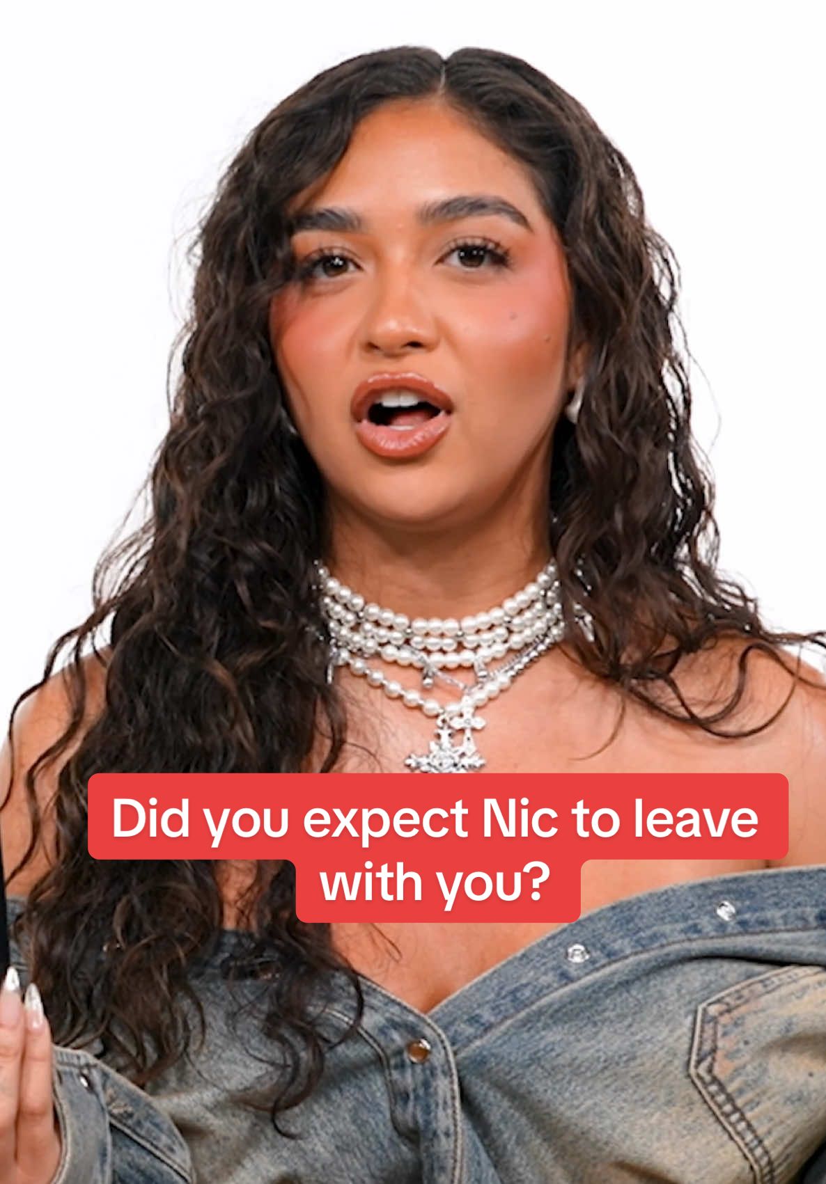 Cierra Ortega on if she expected Nic to leave the Love Island villa with her 🗣️ Full episode in bio #SearchBar 