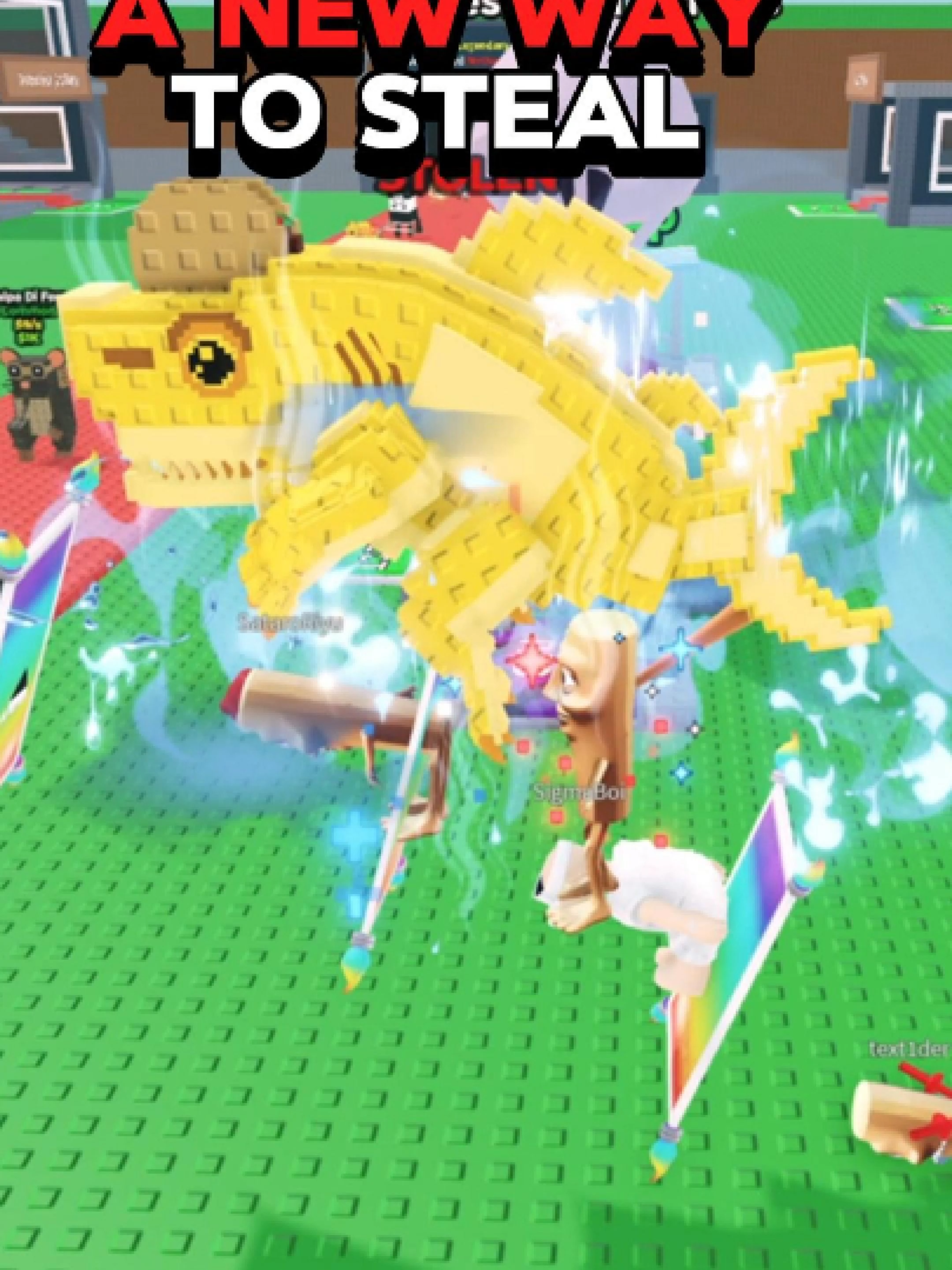 Stealing the Tralaledon🐬with a Magic Carpet 🔮✨ #roblox #stealabrainrot #game #gaming #tungtungtungsahur #tungtungtungsahur #robloxedit