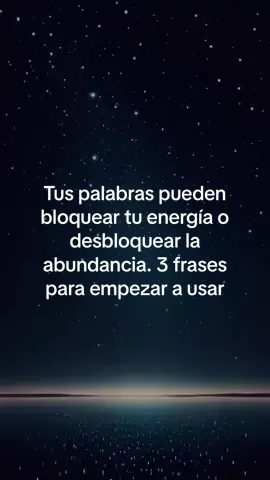 ✨ Estas son 3 frases que reemplazan las palabras que bloquean tu energía y te abren la puerta a la abundancia. 🌟 Comentá la palabra energía para activar tu transformación y entrá al link de mi perfil para acceder al libro Recupera tu Fuerza y Energía Interior. 🔮 #TransformaTuVida #EnergíaPoderosa #CambiaTuVibración #RiquezaInterior #DespertarEspiritual