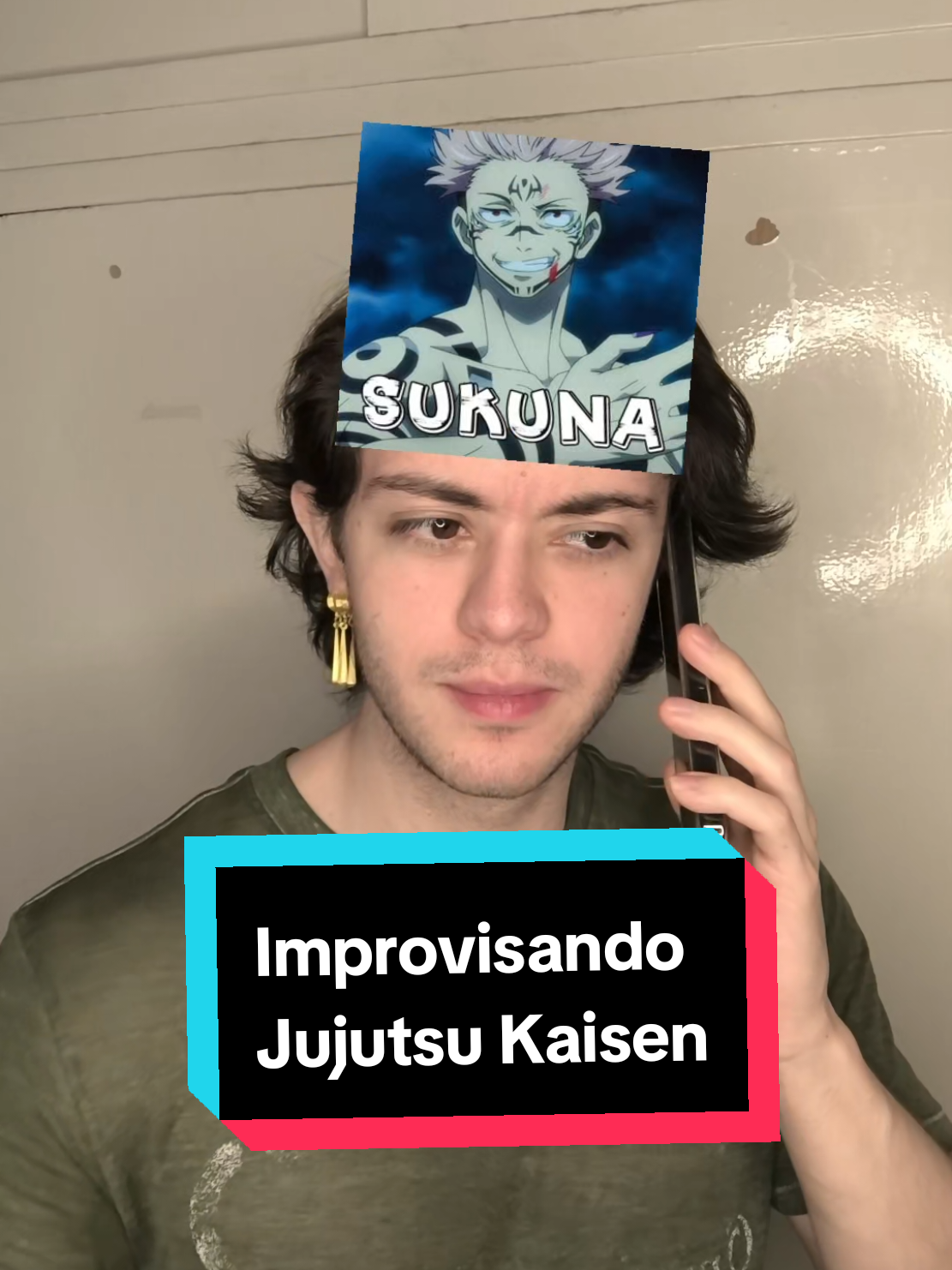Improvisando con Jujutsu Kaisen #davisdashing #jjk #jujutsukaisen #humor 