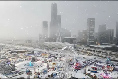 هُنا يتجمد الوقت.. هُنا الرياض ❄️ #explore #trend #fypシ゚ #الرياض #riyadh 