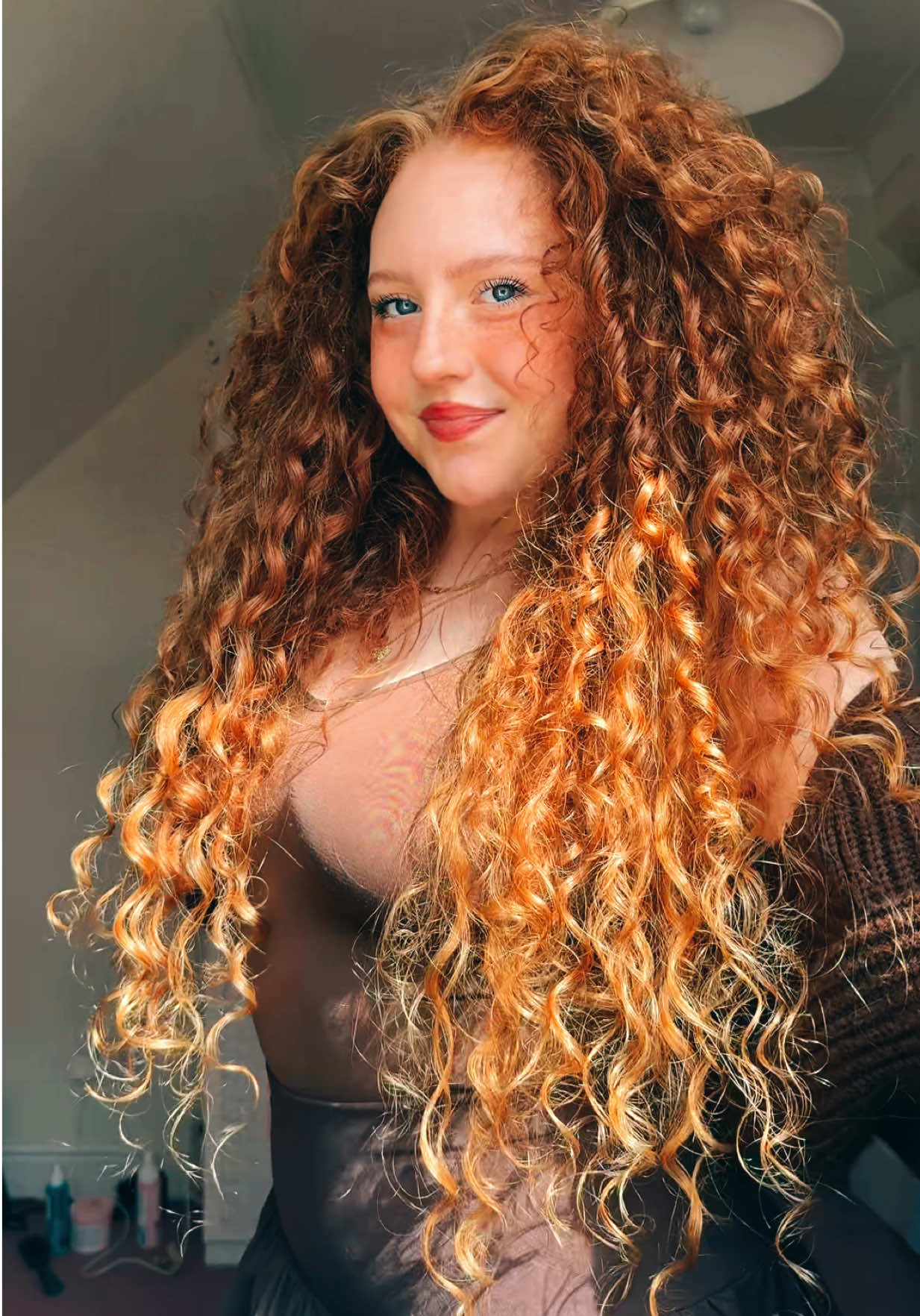 So what’s the verdict?✨ #CurlyHair #redhead #ginger #foryou 