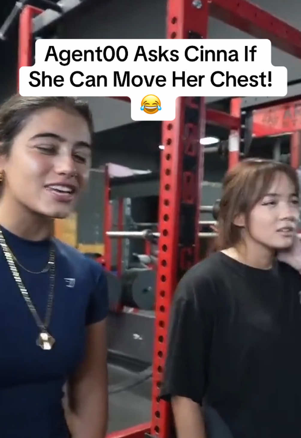 Agent00 Asks Cinna If She Can Move Her Chest! 😂 #agent00 #cinna #twitch #fyp 