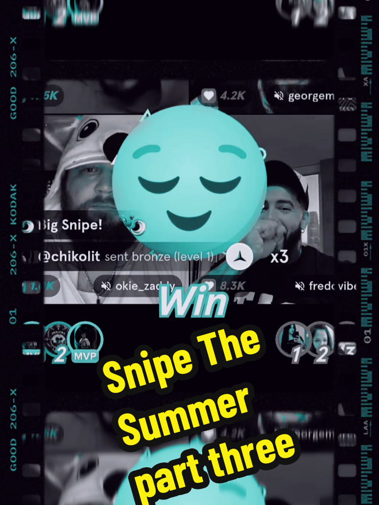 Part three of the Snipe The Summer Event #snipethesummer #favoritedapp #everythingsconnected 
