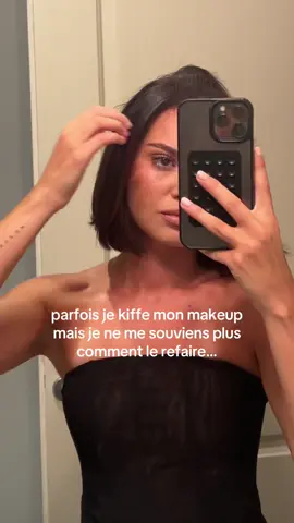 et j’ai le seum 😂!!! Je kiffe trop celui que j’ai fais ici mais aucune idée du lipcombo bordel 🤌🏻🫠 #makeup #beauty #humour #chitchat 