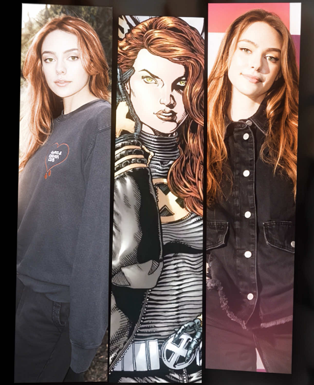 “h̶o̶p̶e̶ s̶u̶m̶m̶e̶r̶s̶” nope, this is jean grey. #danielleroserussell #jeangrey #drrjean #marvel #fyp 