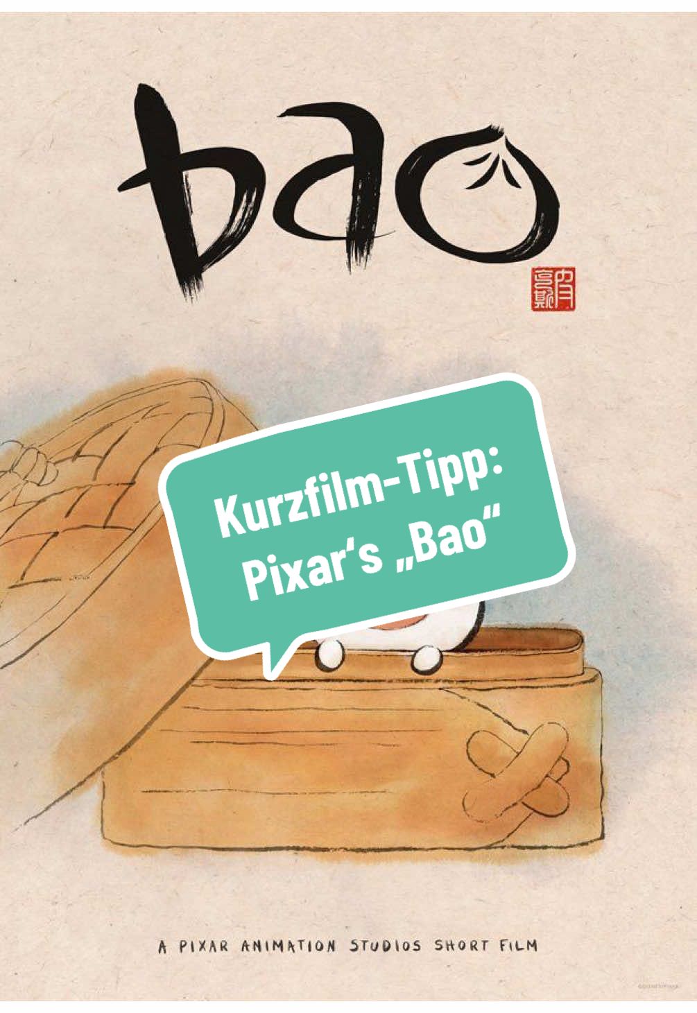 Dieser Pixar-Kurzfilm trifft mitten ins Herz. 🥟✨ Bao erzählt ohne Worte eine Geschichte über Liebe, Familie und das Loslassen. So simpel und gleichzeitig so emotional – ein Muss für alle, die mal wieder richtig fühlen wollen. Den Link zum kostenlosen Film auf YouTube findest du in meinen Kommentaren!                                   https://youtu.beBTgEgMnbhA4?si=LHeQc4BnYZ3VtEFb #Kurzfilm #Pixar #Familie #Emotionen #Bao