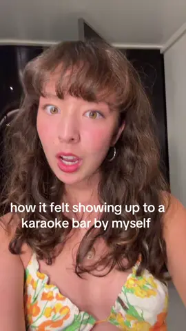 Karaoke alone was indeed a success🤭 I also love this song #audreyhobert 