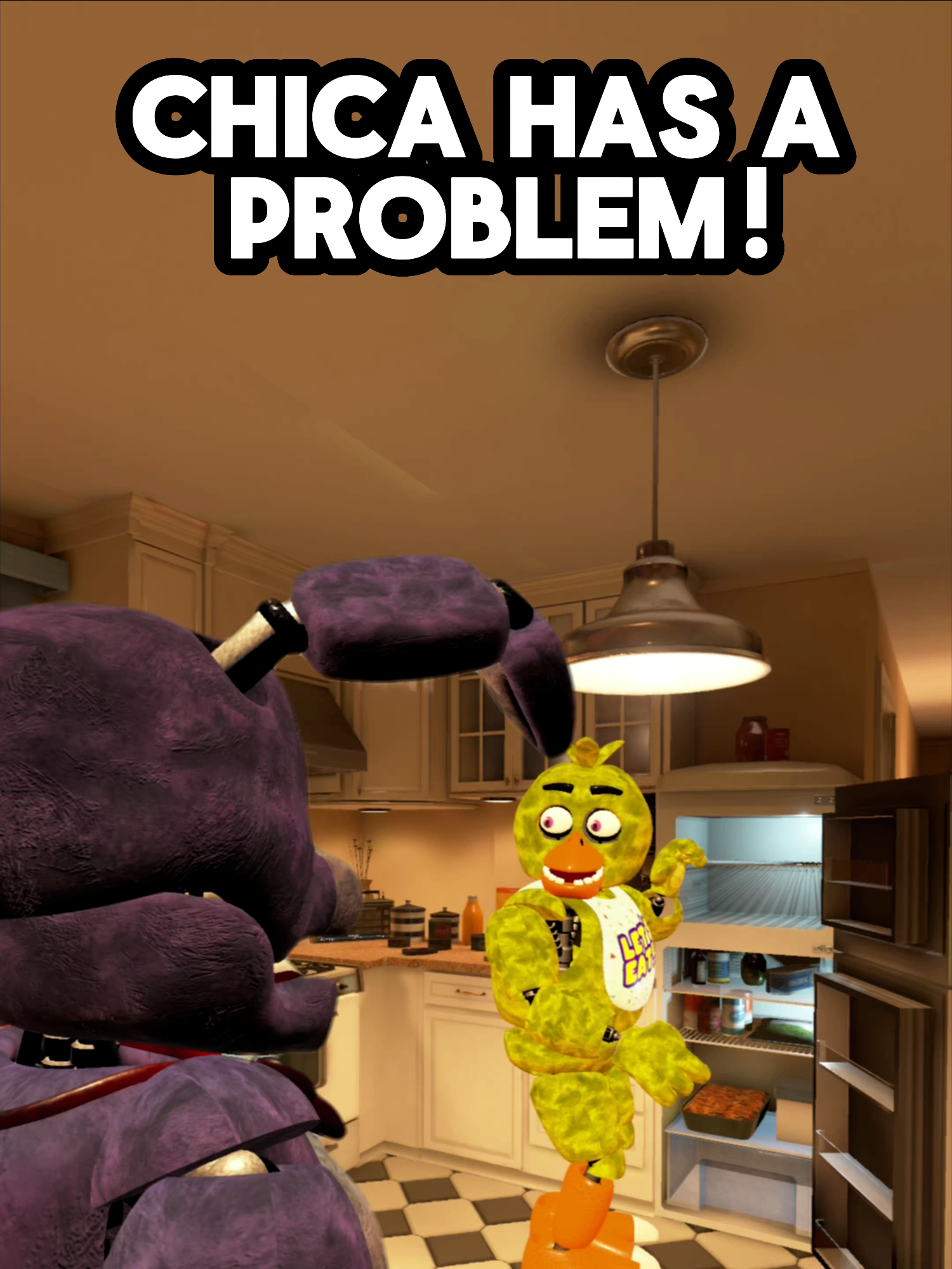 CHICA HAS A FOOD PROBLEM!#fypシ #fypシ゚viral #trending #viralvideo #viraltiktok #smallcontentcreatorsupport #fnaftiktok #meme #funnyvideo #trynottolaugh #brainrotcore #onthespectrum #relateable #fnafmemes #asdfmovie #FNAF #freddyfazbearspizzaria #fyp