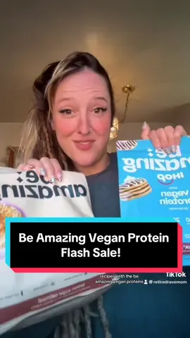 Replying to @Nicky | Toddler Mama 👶🏼 🥄✨ This Be Amazing Vegan Protein Powder has been a total game changer for me as a busy mom! If you struggle to eat in the morning (zero time, zero motivation 🙃), this is your new morning hack. 💪 Plant-based, super nutritious, actually filling, and SO yummy — I prep my breakfasts for the whole week in minutes. Smoothies, overnight oats, protein bites… it makes clean eating effortless. 🌱 100% vegan, clean ingredients, no weird aftertaste. If you're looking for a vegan protein powder for women, high protein breakfast option, or just a way to fuel your body on-the-go, this is IT. 🛒 Available now on TikTok Shop on sale with free shipping grab it and make your mornings make sense again 💁‍♀️ Peach Cobbler Overnight Oats Recipe:  2 cups Old Fashioned Oats 2 tsps Cinnamon 1-3 tbs of Chia Seeds (optional) 1-3 tbs of Flax meal (optional) 1/2 cup Almond Butter 3 peaches, cubed OR 1 15oz can Peaches Chunks 1/3 cup Maple Syrup OR Agave Nectar OR Honey 2 1/2 cup Almond Milk (or any milk you like) Pinch of salt, optional 1 Scoop of Be Amazing Vegan Protein in brown sugar oatmeal  #veganprotein #highproteinmeals #highproteinrecipes #healthybreakfastideas #highproteinbreakfast 